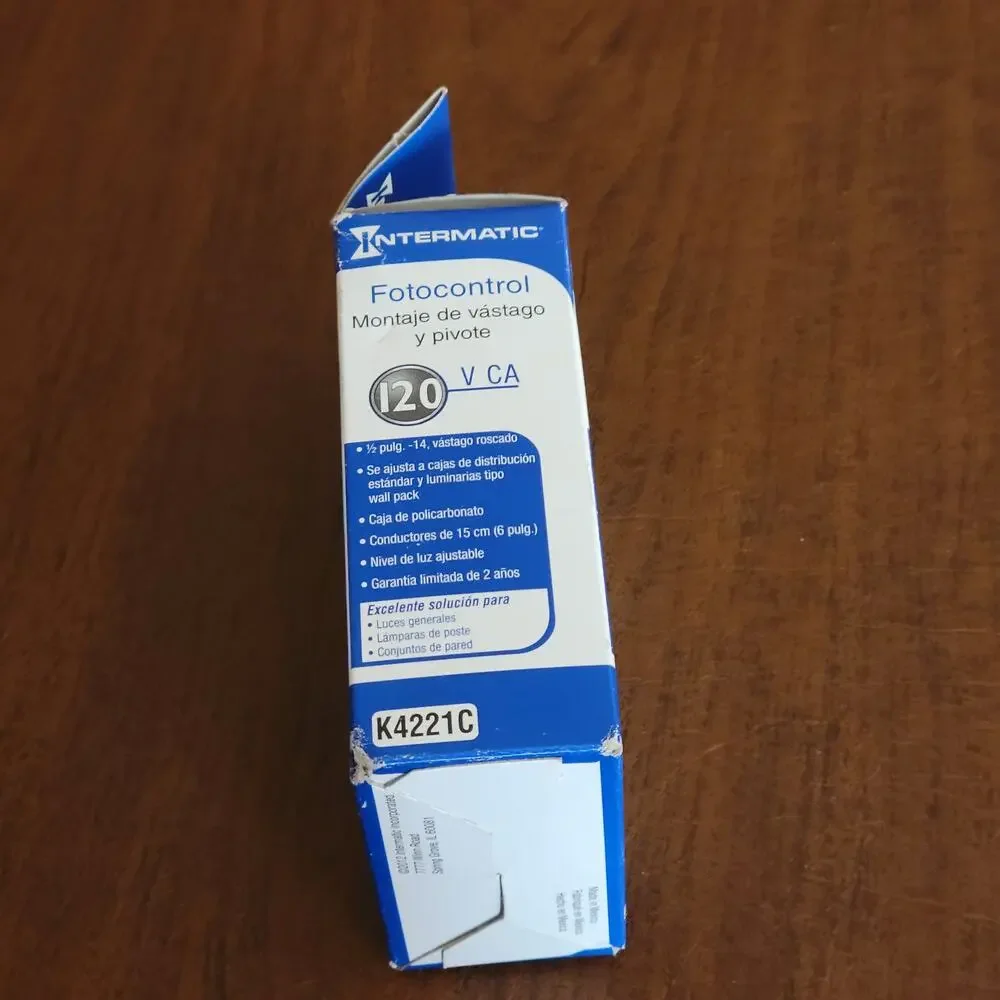 Intermatic K4221C 120Volt Stem Swivel Mount Thermal Photocontrol (Photocell) New